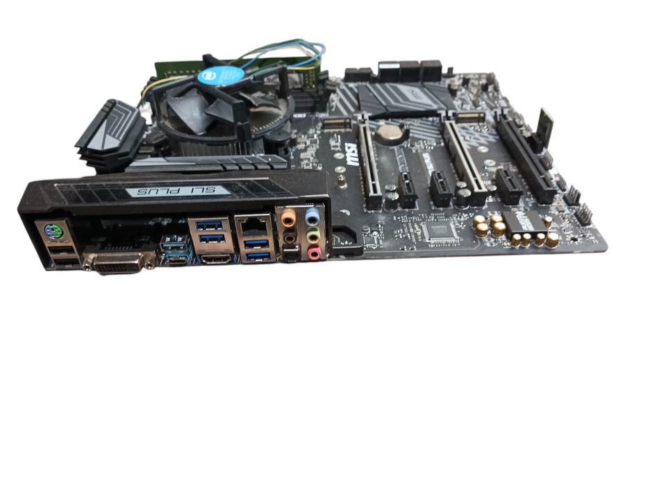 MSI Z370 SLI PLUS Motherboard & Intel i7-8700 @3.20Ghz 16GB DDR4 READ