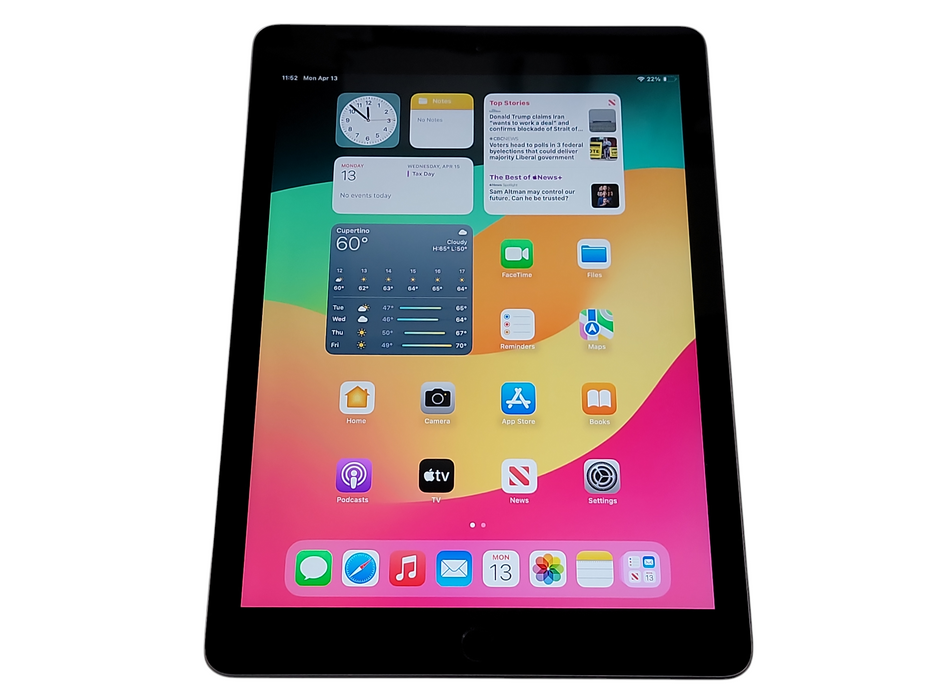 Apple iPad 6th Gen - 32GB - Space Gray [A1893] (