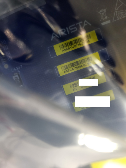 ARISTA DCS-7500E-48S-LC ASPCA-00258-02 FABRIC MODULE Brand new $