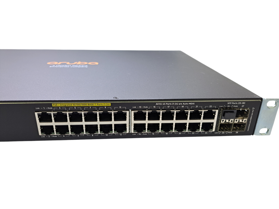 HPE Aruba J9773A 2530-24G-PoE+ | 24 Port Gigabit PoE+ w/ 4x SFP Switch