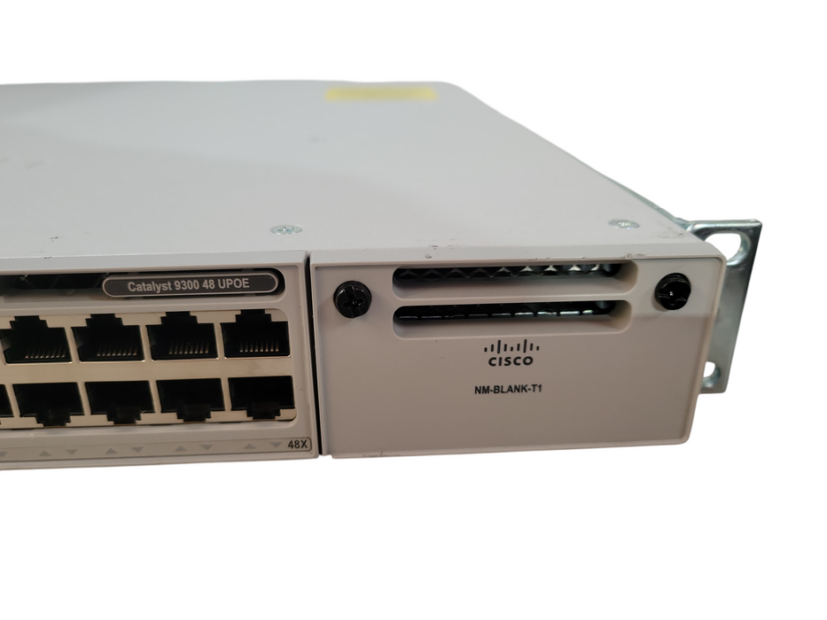 Cisco C9300-48U-E V03, 48-Port Gigabit UPOE Managed Switch  2x PSU !