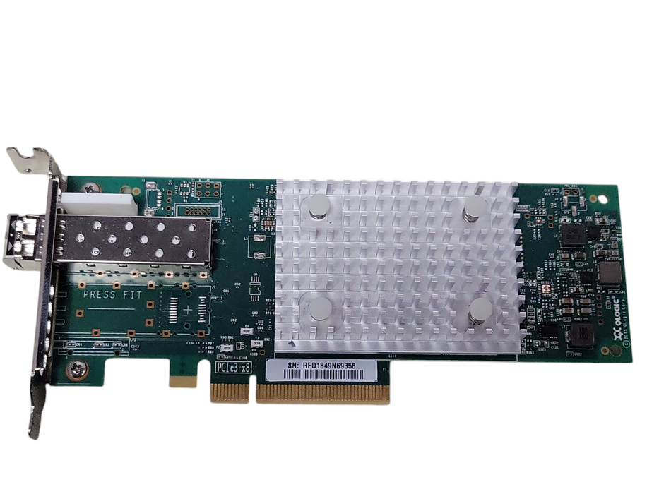 Dell Qlogic QLE2692L-DEL Dual Port 16GB FC Adapter 0P3T0T, LP bracket _