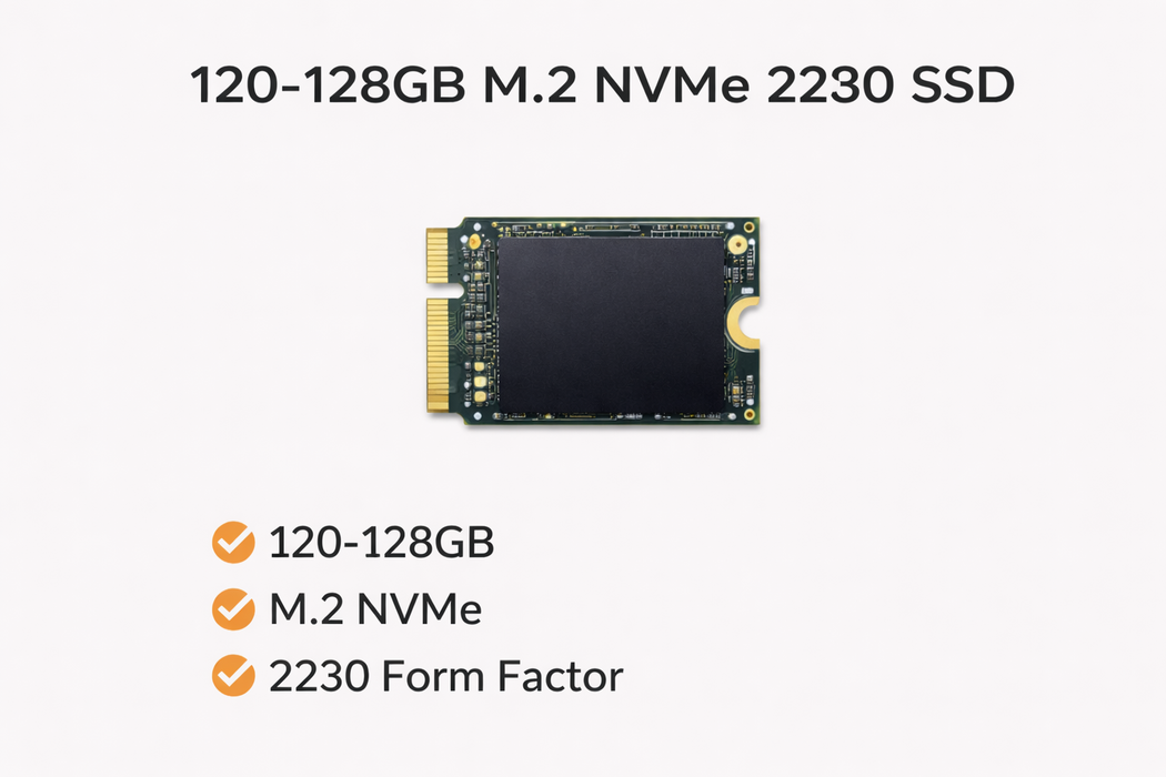 120-128GB m.2 NVMe 2230 SSD | Mixed Brands Q&