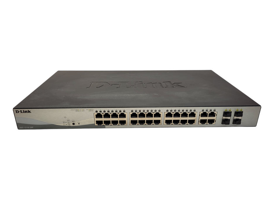 D-Link DGS-1210-28P 28-Port PoE Gigabit Web Smart Switch Q$