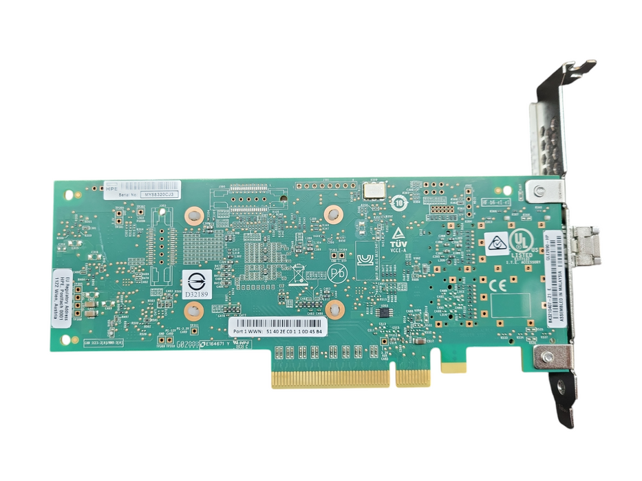 853010-001 HP QLE2690-HP Single Port 16Gb HBA SN1100Q Full Height !