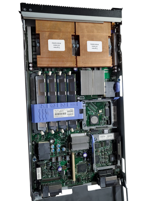 IBM Blade Server HS21 2x XEON E5420, 16G ram, NO HDD Q