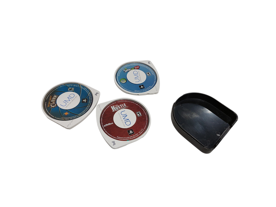 Bundle of 3 PSP Video Games UMD , SIMS 2 Pets , Secret Agent Clank , etc.  =