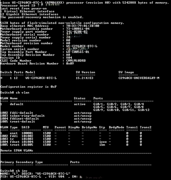 Cisco WS-C2960CX-8TC-L V04 | 8-Port Gigabit Managed Silent Switch | 2x SFP