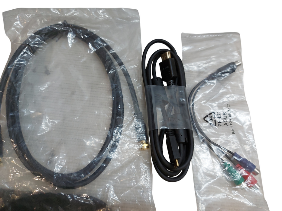 Lot 3x Assorted Video / Coaxial Cables - Read Description