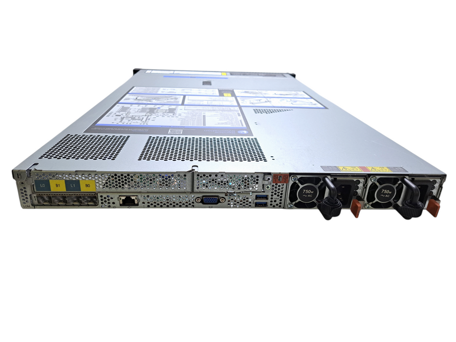 Lenovo SR630 1U 4x 3.5" | 2x Xeon Silver 4110 @2.10GHz, 64GB DDR4, 430-8i )