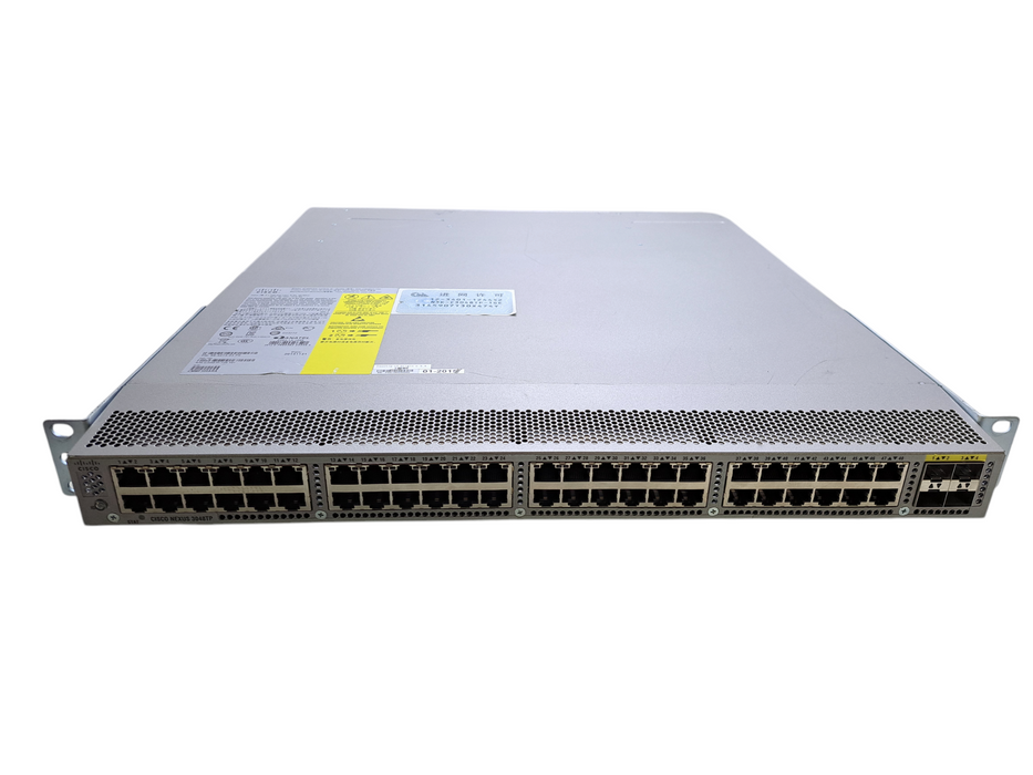 Cisco Nexus N3K-C3048TP-1GE | 48-Port Gigabit, 4x SFP Ethernet Switch |2x PSU