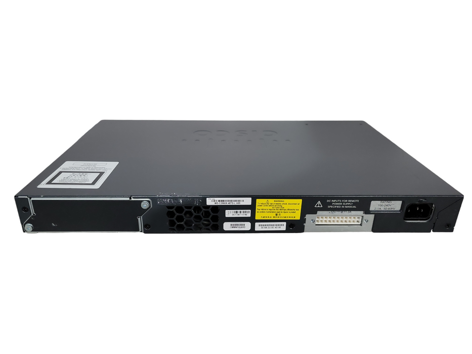 Cisco WS-C2960X-48TS-L 48-Port Gigabit Managed Switch !