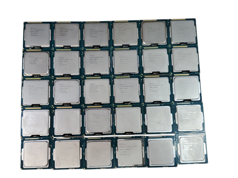 Lot of 155x, 2nd to 4th Gen i-series Desktop CPUs (CPU24-64)