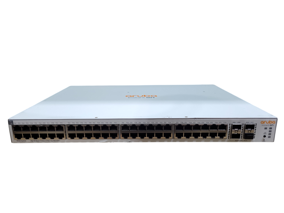 Aruba Instant On 1930 SWITCH 48p 1G Base-T Class 4 POE/4p 10G SFP+ (JL686A) !