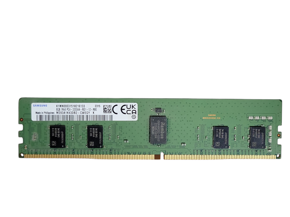 Assorted Brand  SKhynix/Micron/Samsung 8GB 1RX8 PC4-3200A-RD1 Server RAM Q_