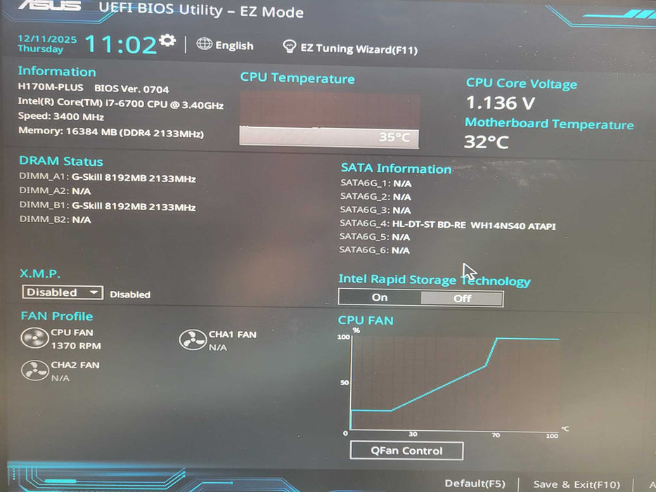 Custom PC i7-6700 CPU|16GB DDR4 RAM|256GB NVMe|H170M-PLUS W5100 GPU !