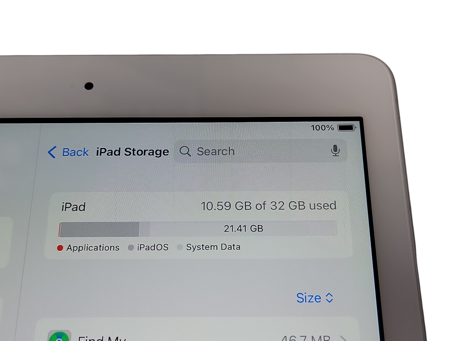 Apple iPad 6th Gen - 32GB - Silver [A1893] Q