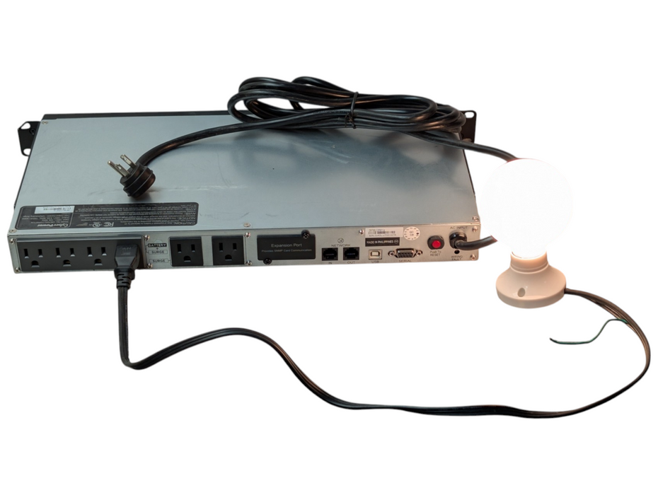 CyberPower OR700LCDRM1U Smart App LCD UPS, 700VA/400W  -