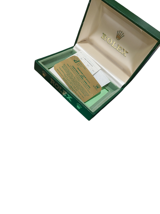 Vintage Empty Rolex Box ,Oyster - Tags 1993 ,with Certificate 1601 Roly  =