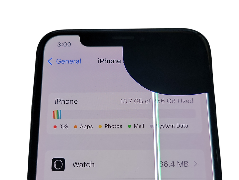 Apple iPhone X - 256GB - Silver [A1901] (