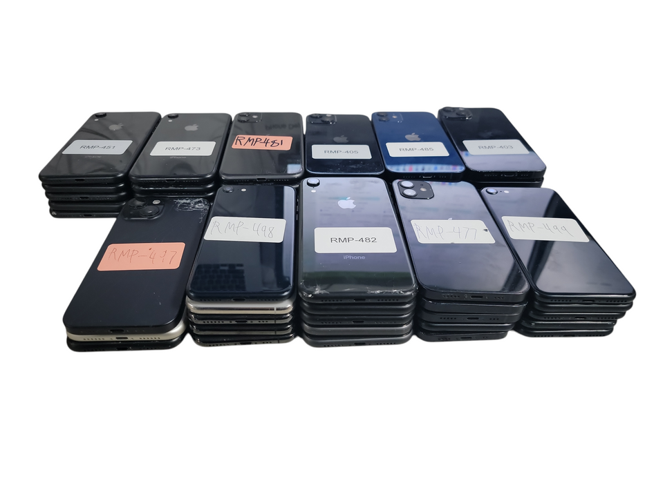 Lot of 53x Apple iPhone's [A19xx - A30xx | B/C Condition][RMP-6] (