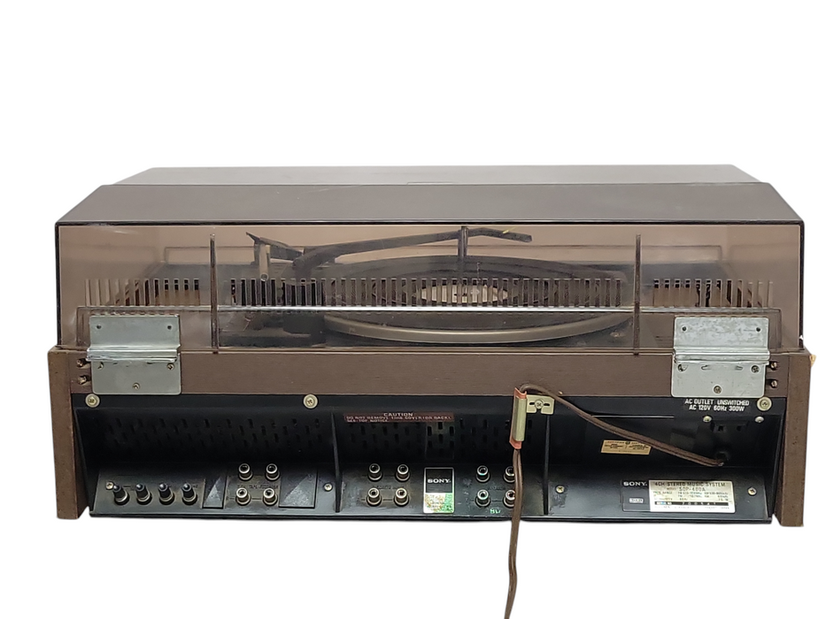 Sony 4CH Stereo music System SQP-400A, No Speaker, READ _