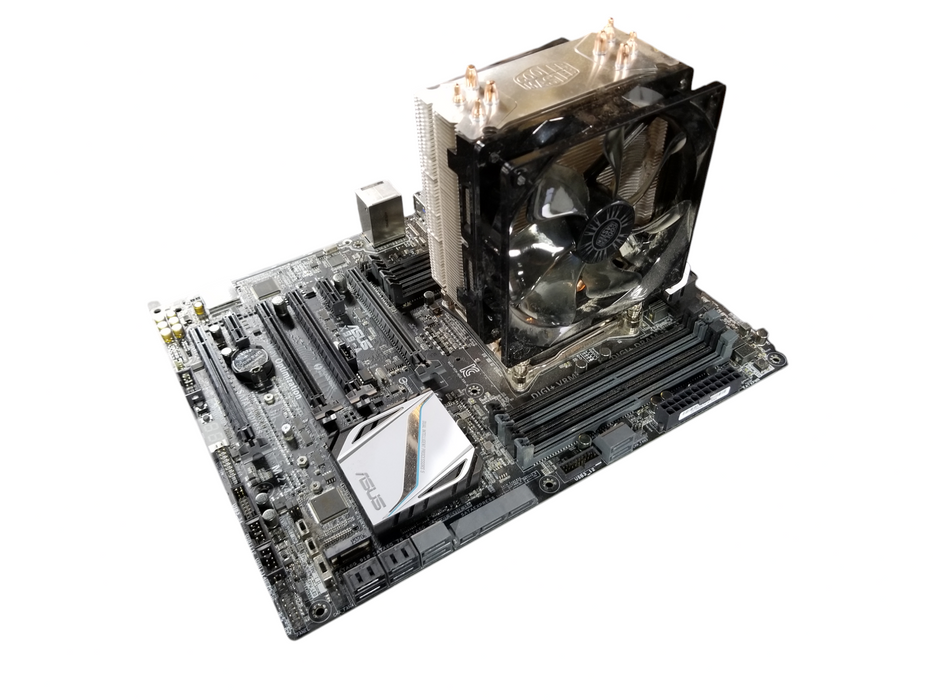 ASUS X99-A + Intel Core i7-5820K Combo - No RAM | Working - Come as Shown