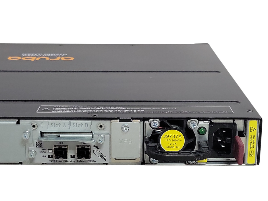 HP Aruba J9729A 2920-48G-POE+ 48-Port Gigabit Switch _