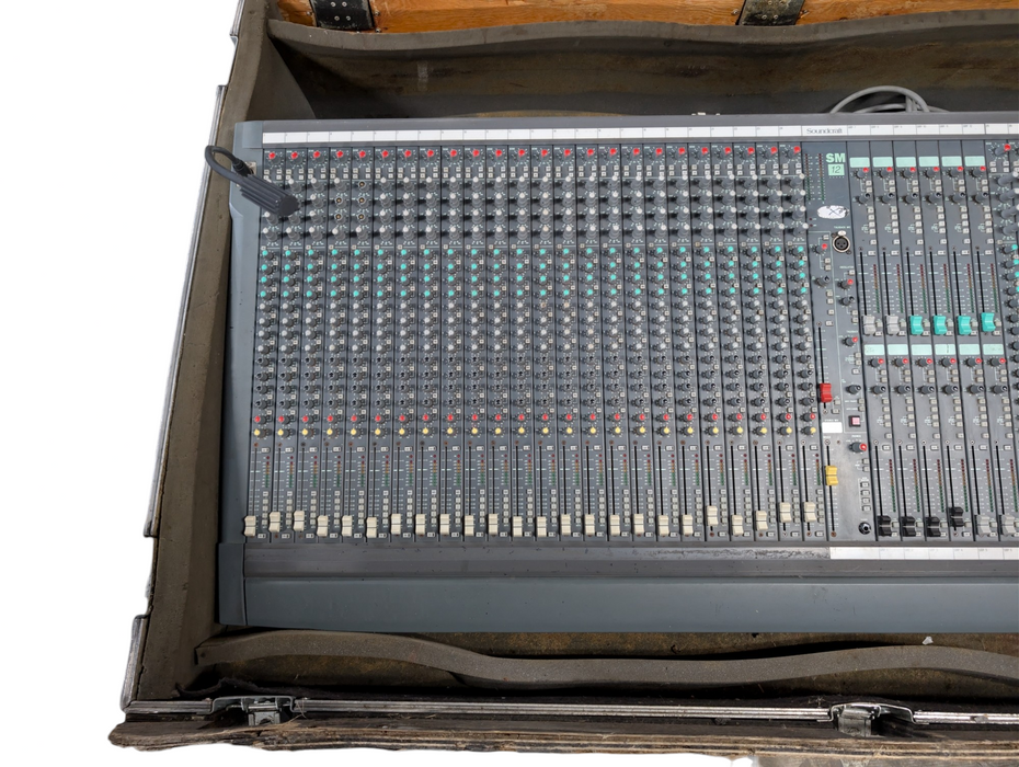 Soundcraft SM12 40 Channel Console with Case No PSU  -