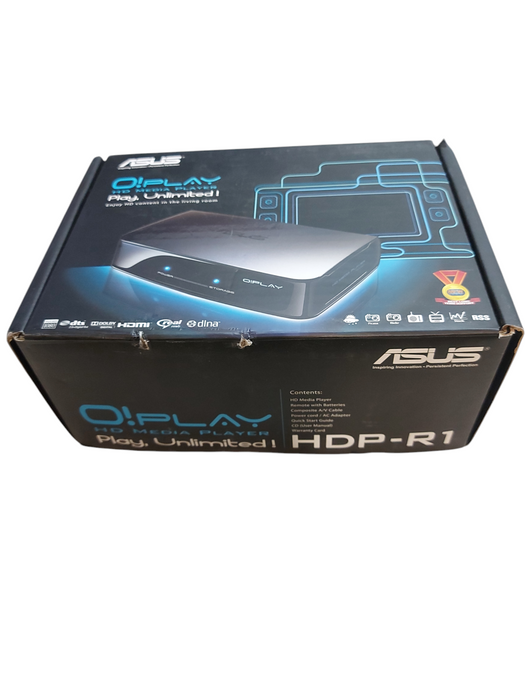 Asus O! Play HDP-R1 HD Wired MEDIA Streamer PLAYER