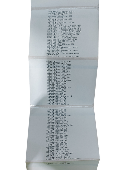 CognitiveTPG cxi cxd4-1330 compact industrial barcode printer