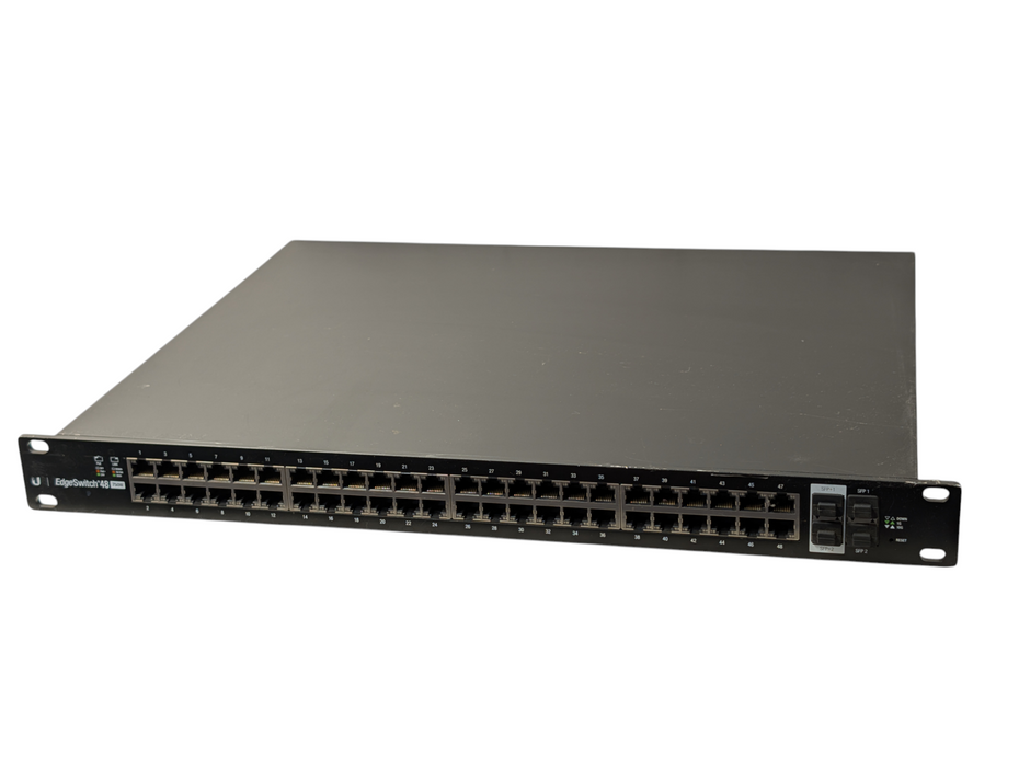 Ubiquiti EdgeSwitch 48 750W ES-48-750W 48-Port PoE Gigabit Switch READ  Q-