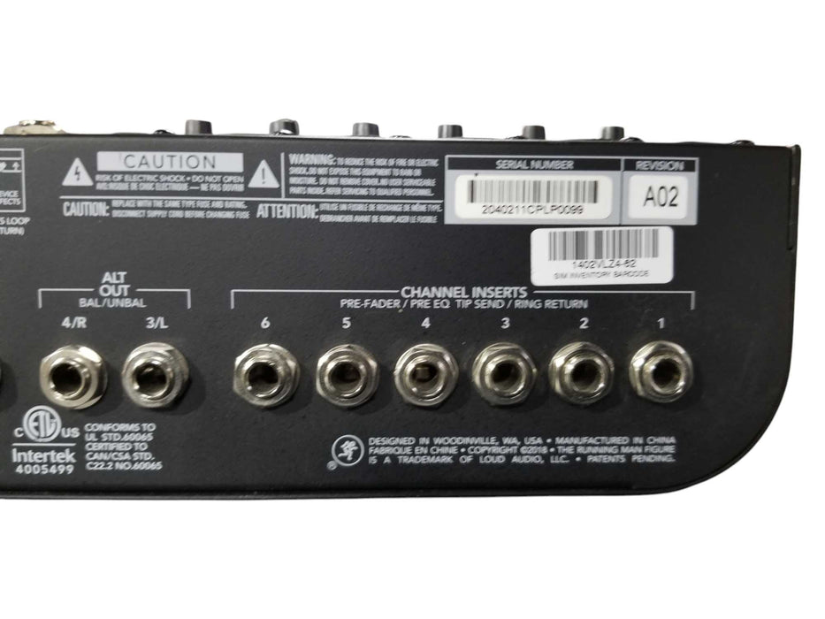 Mackie 1402VLZ4 14-Channel MIC/LINE Mixer w/ Onyx Preamplifiers