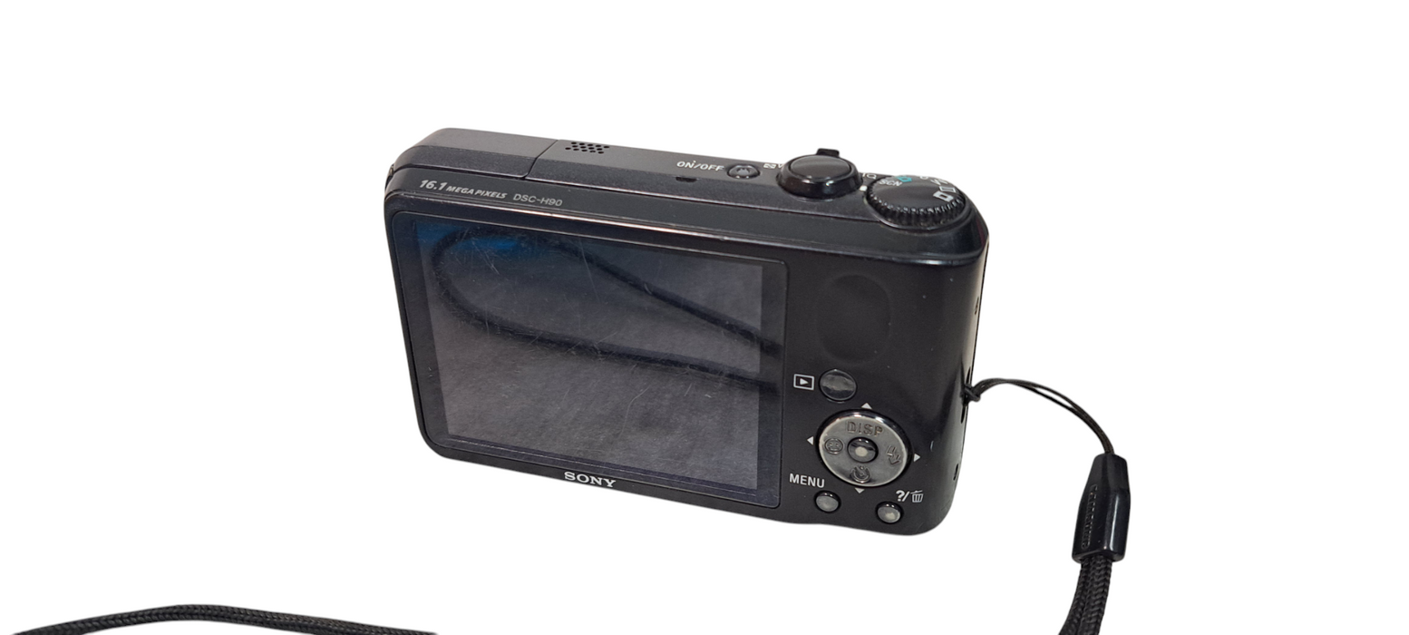 Sony Cyber-Shot DSC-H90 Digital Camera 16.1MP 16x Optical Zoom W/Battery