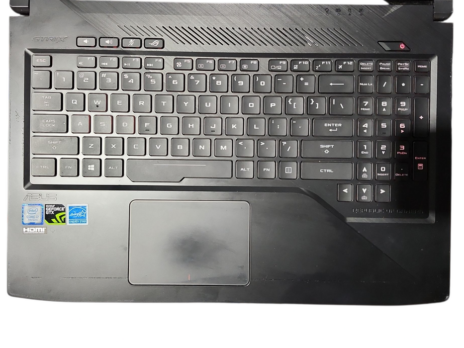 ASUS ROG Strix GL503V, i7-7700HQ 2.80GHz, 24GB DDR4, GTX 1050, 256GB NVMe  Lap200