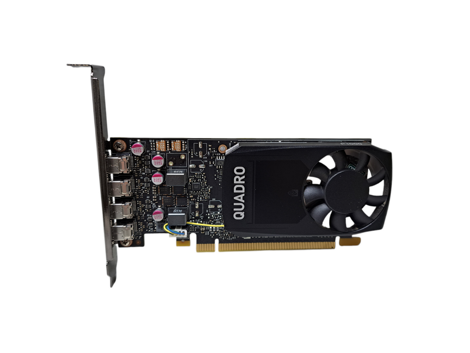 NVIDIA Quadro P1000 | 4GB GDDR5 Graphics Card | 4x MiniDP Full Height