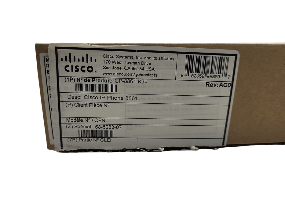 Cisco CP-8861-K9 8861 IP Phone-Open box Q$
