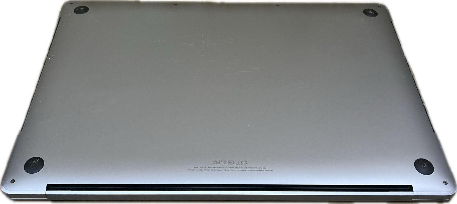 Apple MacBook Pro 15' 2018 i7-8750H 32GB RAM 512SSD Radeon Pro 555X READ