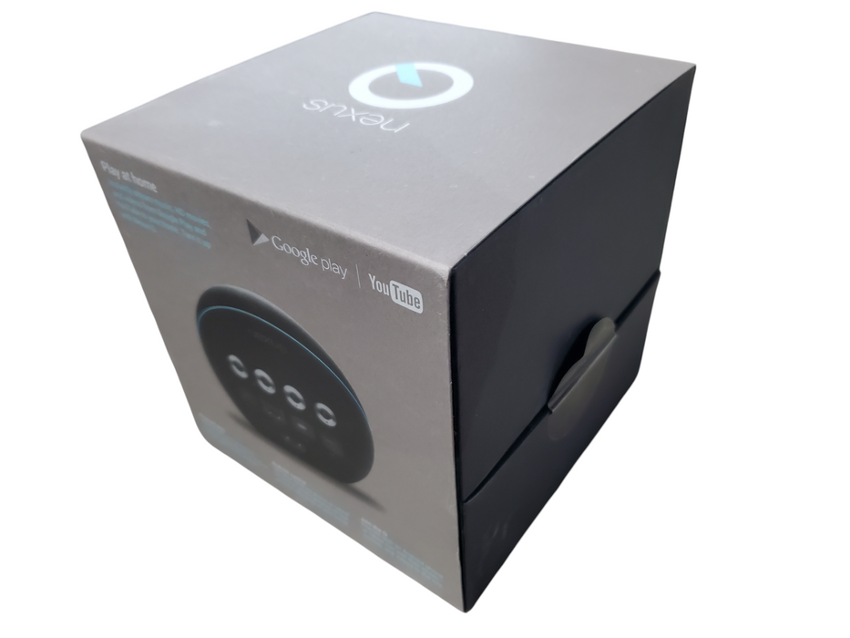 GOOGLE NEXUS Q DIGITAL MEDIA PLAYER with box