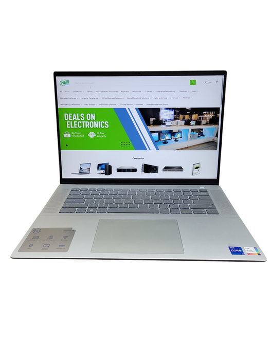 Dell Inspiron 16 5620 GHz i7-1255U @ 4.70GHz 16GB RAM 256 NVMe READ ! Lap200