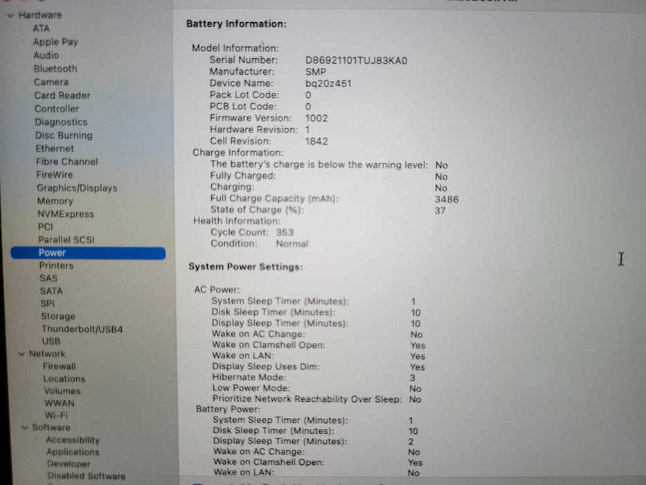 Apple MacBook Air (13-inch Late 2018) 1.6 GHz Intel core i5 256GB SSD 8GB  Q_