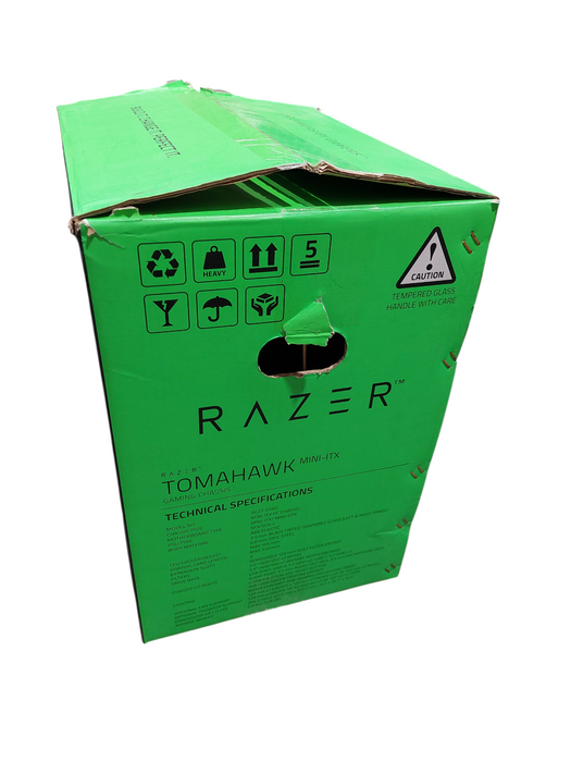 Razer Tomahawk Mini-ITX Gaming Chassis RGB Glass Empty Case  =