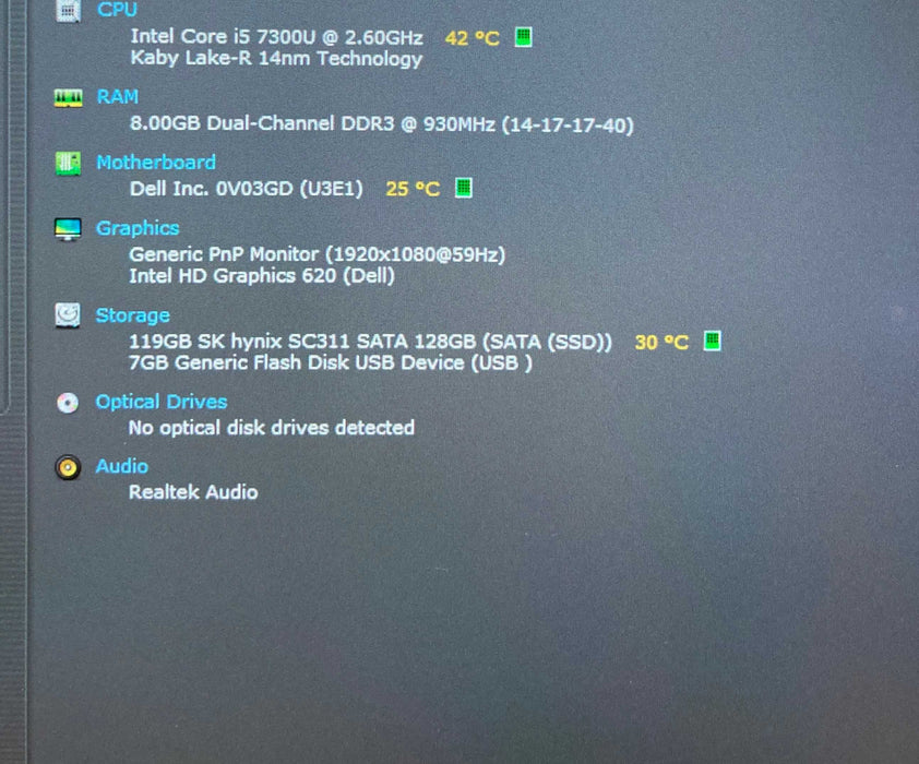 Dell Latitude 7212 Rugged Extreme Tablet TOUCH i5-7300U 8GB 128SSD  Lap200