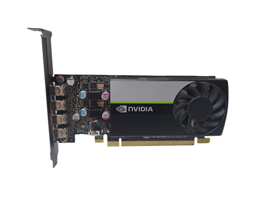 NVIDIA Quadro T600 4GB GDDR6 Graphics Card Full Height | 4x Mini DP )