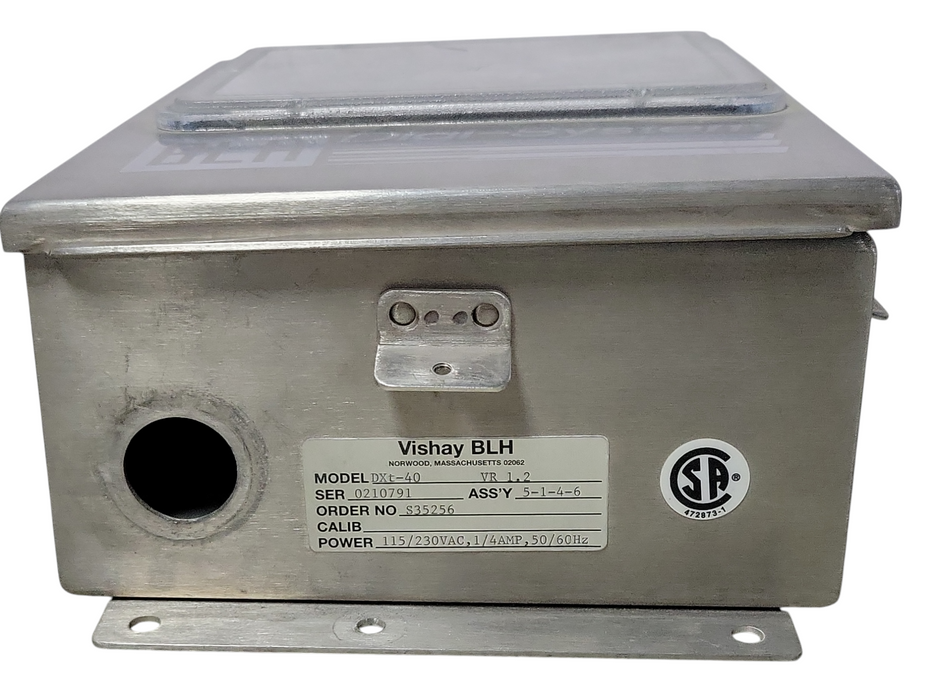 Vishay BLH Digi-Systems Weight Transmitter VER 1.2, DXT-40 _