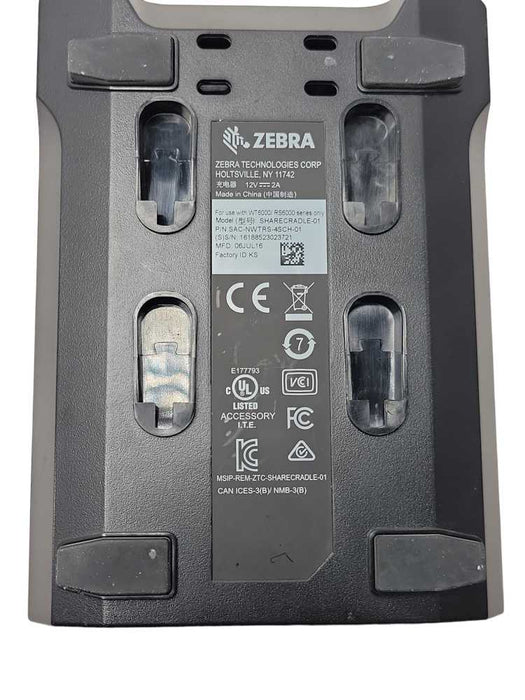 Zebra ShareCradle-01 SAC NWTRS-4SCH-01 4-bay battery charger Q_