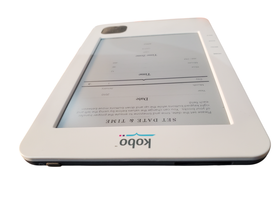 KOBO N647 eReader 1GB 6In eBook & Cord Wi-Fi White