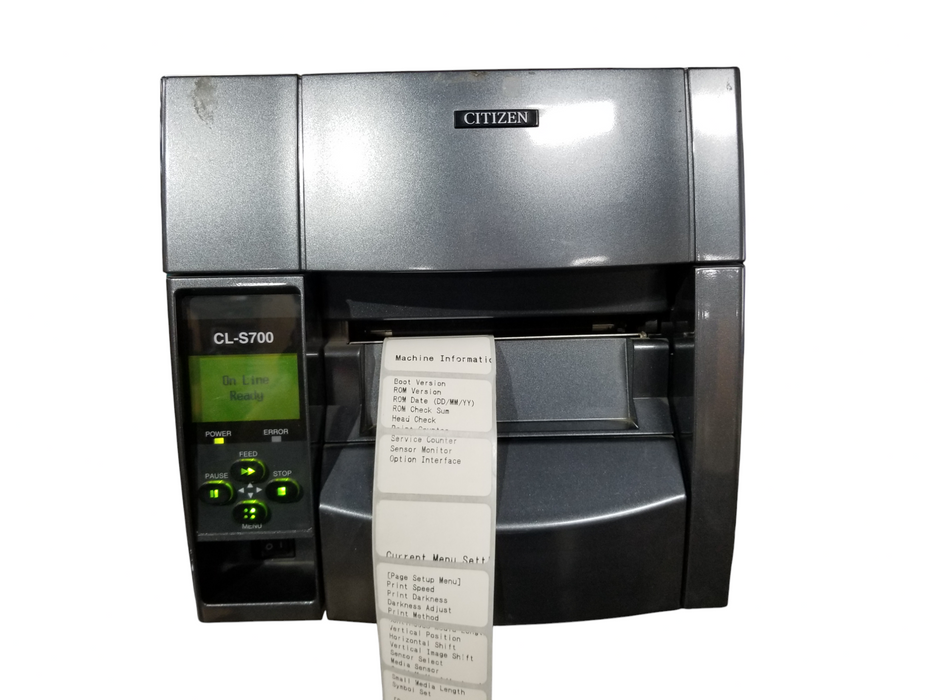 Citizen CL-S700 Thermal Label / Industrial Barcode Printer | JN12-M01 |