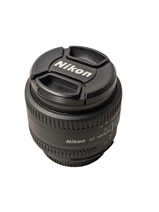 Nikon AF NIKKOR 50mm f/1.8D Lens for SLR/DSLR Camera -