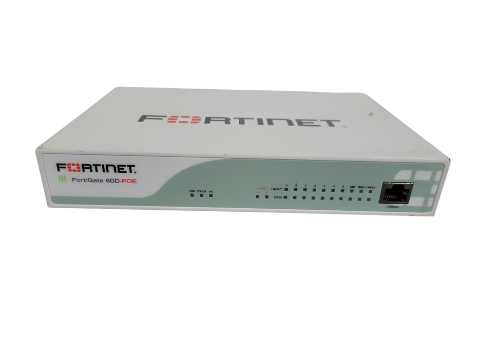 Fortinet FortiGate FG-60D-POE Firewall !